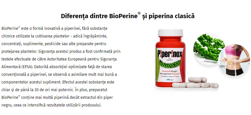 Piperinox catena, opinii, acțiune, forum păreri, preț, prospect, comentarii, Piperinox pret catena