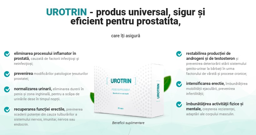 Urotrin pastile – pareri, pret, prospect, forum, ingrediente, farmacie, comanda, catena – România